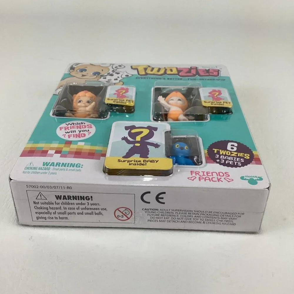 Twozies Season 1 Mini Figures Surprise Pets Friends Pack Babies Set Moose Toys